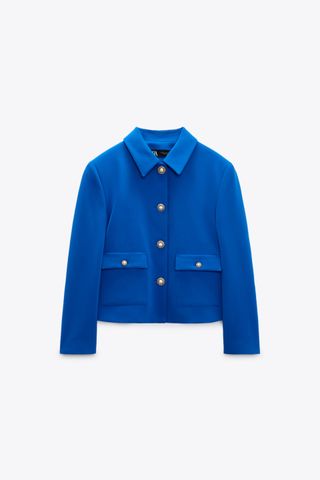 Zara + Jewel Button Jacket