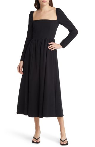 Reformation + Elly Long Sleeve Dress