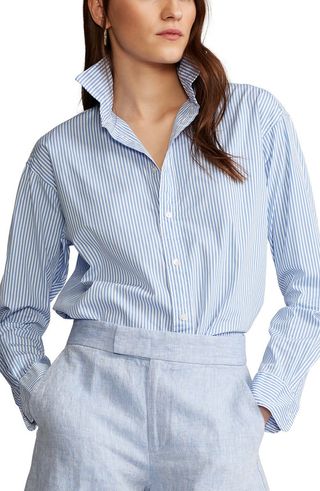 Polo Ralph Lauren + Stripe Cotton Shirt