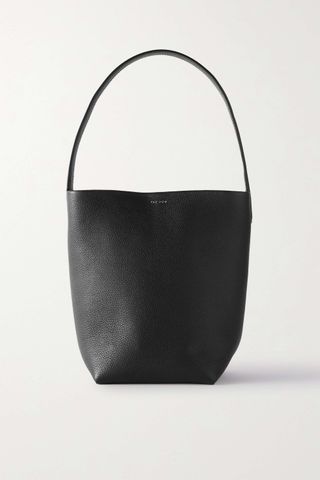 The Row + N/S Park Small Textured-Leather Tote