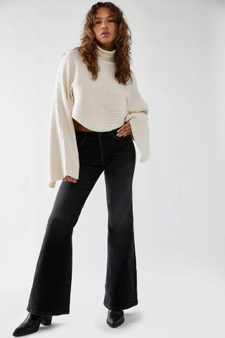 We the Free + Crvy Vintage High-Rise Flare Jeans