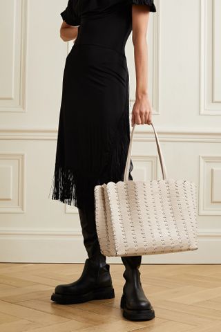 Paco Rabanne + Leather Tote