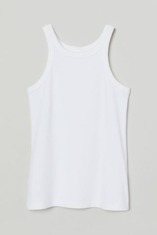 H&M + Ribbed Tank Top