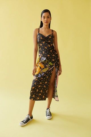 Urban Outfitters + Samira Satin Slip Dress