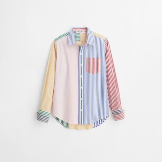 Alex Mill + Wyatt Shirt in Mixed Stripe