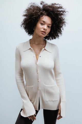 Live the Process + Live the Process Collared Cardigan