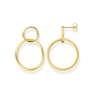 Thomas Sabo + Gold Circles Earrings