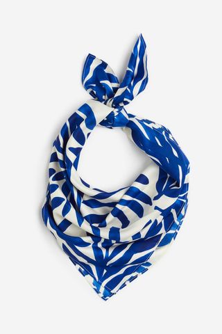 H&M + Satin Scarf