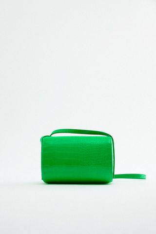 Zara + Rigid Crossbody Box Bag