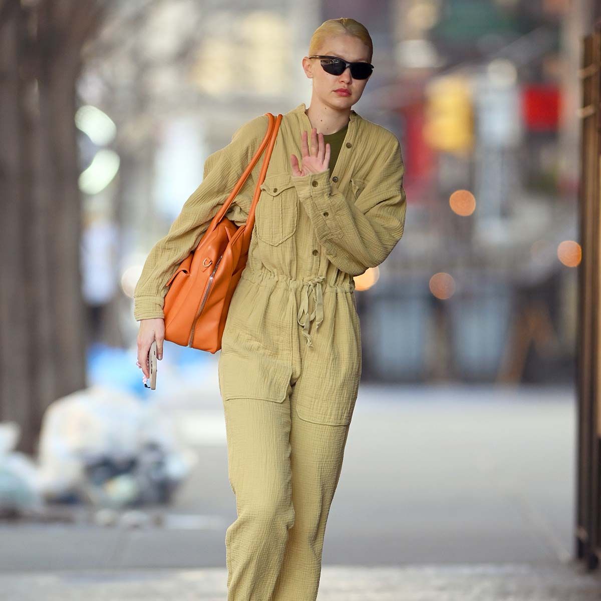 Gigi hadid in jumpsuit online