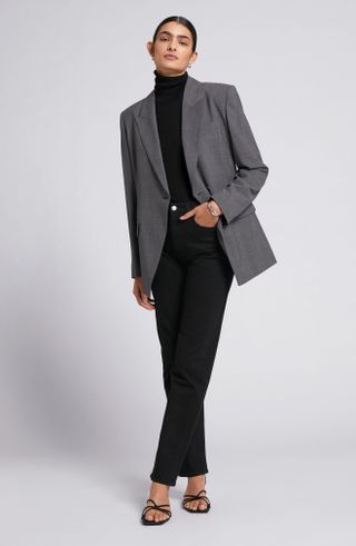 & Other Stories + Asymmetric Double Breasted Blazer