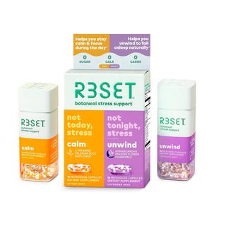 R3set + Botanical Stress & Anxiety Support Calm & Unwind Supplement Capsules Combo Pack