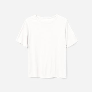 Everlane + The Air Oversized Crew Tee in White