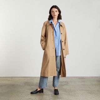 Everlane + The Gathered Drape Trench