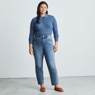 Everlane + The Curvy '90s Cheeky Jeans