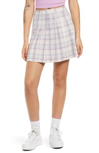 BP + Pleated Miniskirt