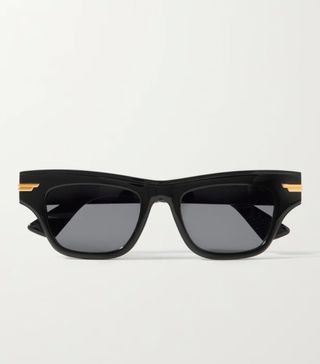 Bottega Veneta + Square-Frame Acetate Sunglasses