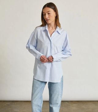 Almina Concept + Oversized Long Sleeve Shirt