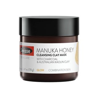 Swisse + Makuna Honey Cleansing Clay Mask With Charcoal