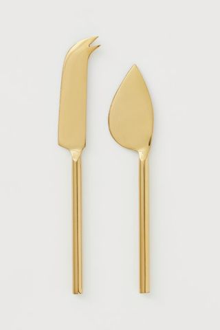 H&M + 2-Pack Metal Cheese Knives