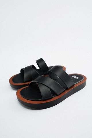 Zara + Minimal Flat Sandals