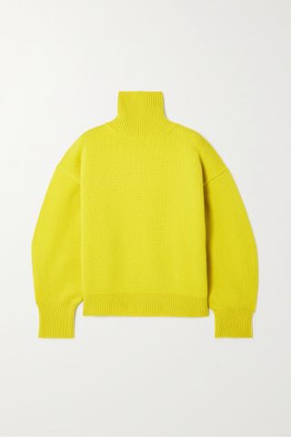 The Frankie Shop + Joya Merino Wool-Blend Turtleneck Sweater