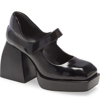 Jeffrey Campbell + Reine Platform Mary Jane Pump