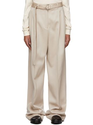 Peter Do + Signature Belted Tailored Trousers