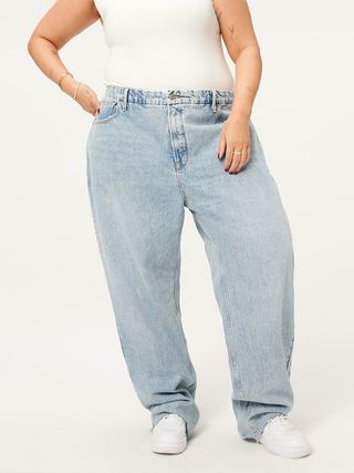 Good American + Good '90s Loose Jeans