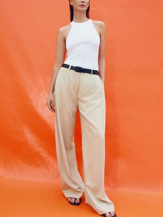 Cos + Silk Tailored Trousers