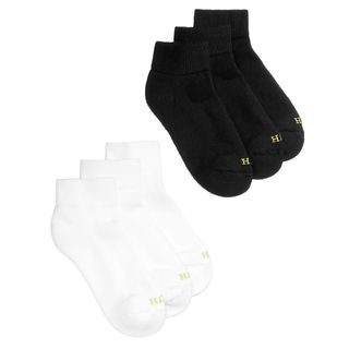 Hue + Quarter Top 6 Pack Socks