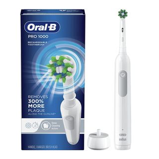 Oral-B + Pro 1000 Power Rechargeable Electric Toothbrush