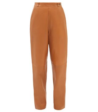 Raey + Relaxed Leather Trousers