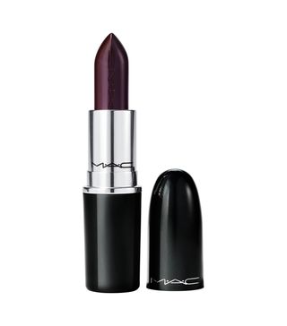 MAC Cosmetics + Lustreglass Sheer-Shine Lipstick in Succumb to Plum