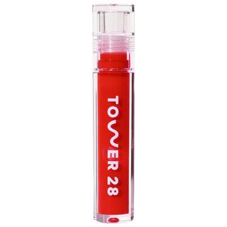 Tower28 + Lip ShineOn Lip Jelly Non-Sticky Gloss in Spicy