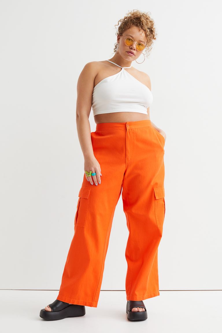H&M + Twill Utility Pants