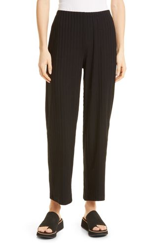 Eileen Fisher + Rib Ankle Pants