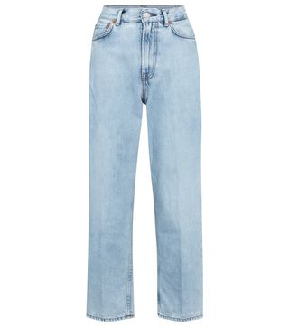 Acne Studios + High-Rise Straight Jeans