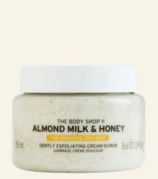 The Body Shop + Almond Milk & Honey Gently Exfoliating Cream Scrub