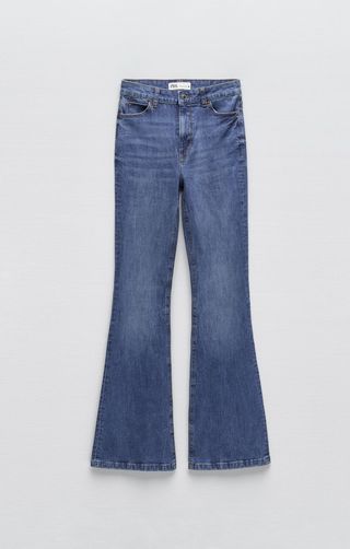 Zara + ZW the Skinny Flare Jeans