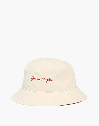 Madewell x Hôtel Magique + Embroidered Bucket Hat