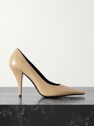 The Row + Lana Patent-Leather Pumps