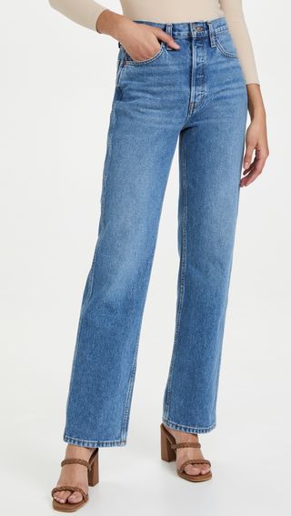 Re/Done + 90's High Rise Loose Jeans