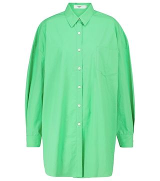 Frankie Shop + Melody Oversized Cotton Shirt