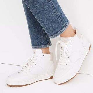 Madewell + Court High-Top Sneakers