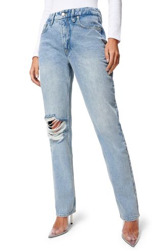 Good American + Icon High Waist Jeans