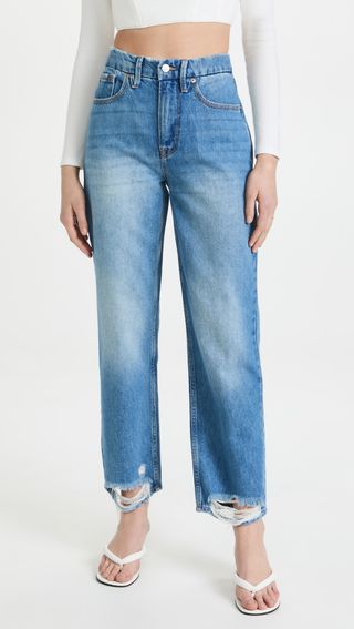Good American + Good '90s Duster Jeans
