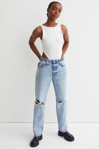 H&M + 90s Boyfriend Jeans