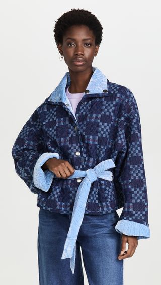 Abacaxi + Quilted Reversible Jacket