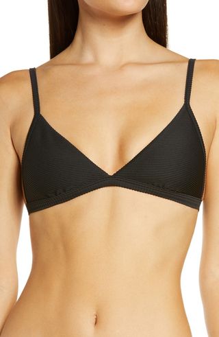Seafolly + Essentials Fixed Triangle Bikini Top